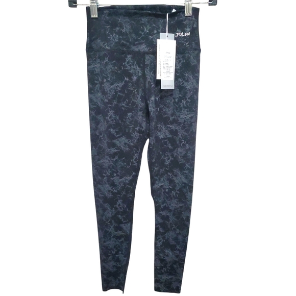PDLeat Pants - Black Marble Leggings